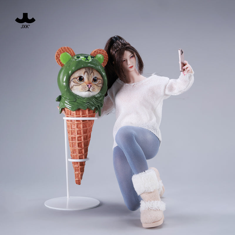 JXK300 Per-sale Kitty Cone Figurine2.0 from JXK Studio