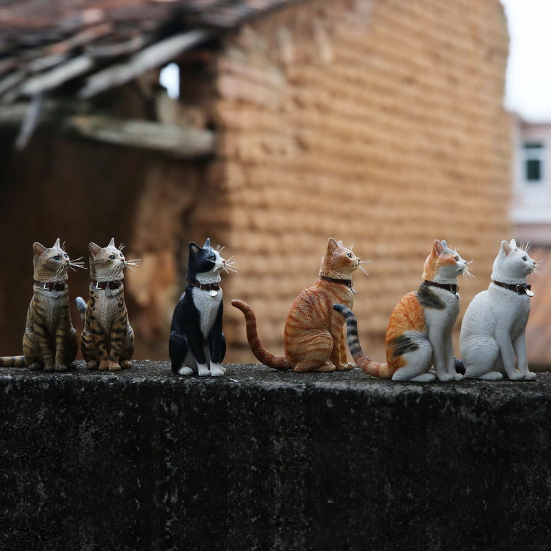 MRZ036 Chinese Cat statue from JXK Studio