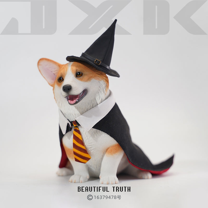 X32302 Corgi dog figurine dog statue for home decor from JXK Studio