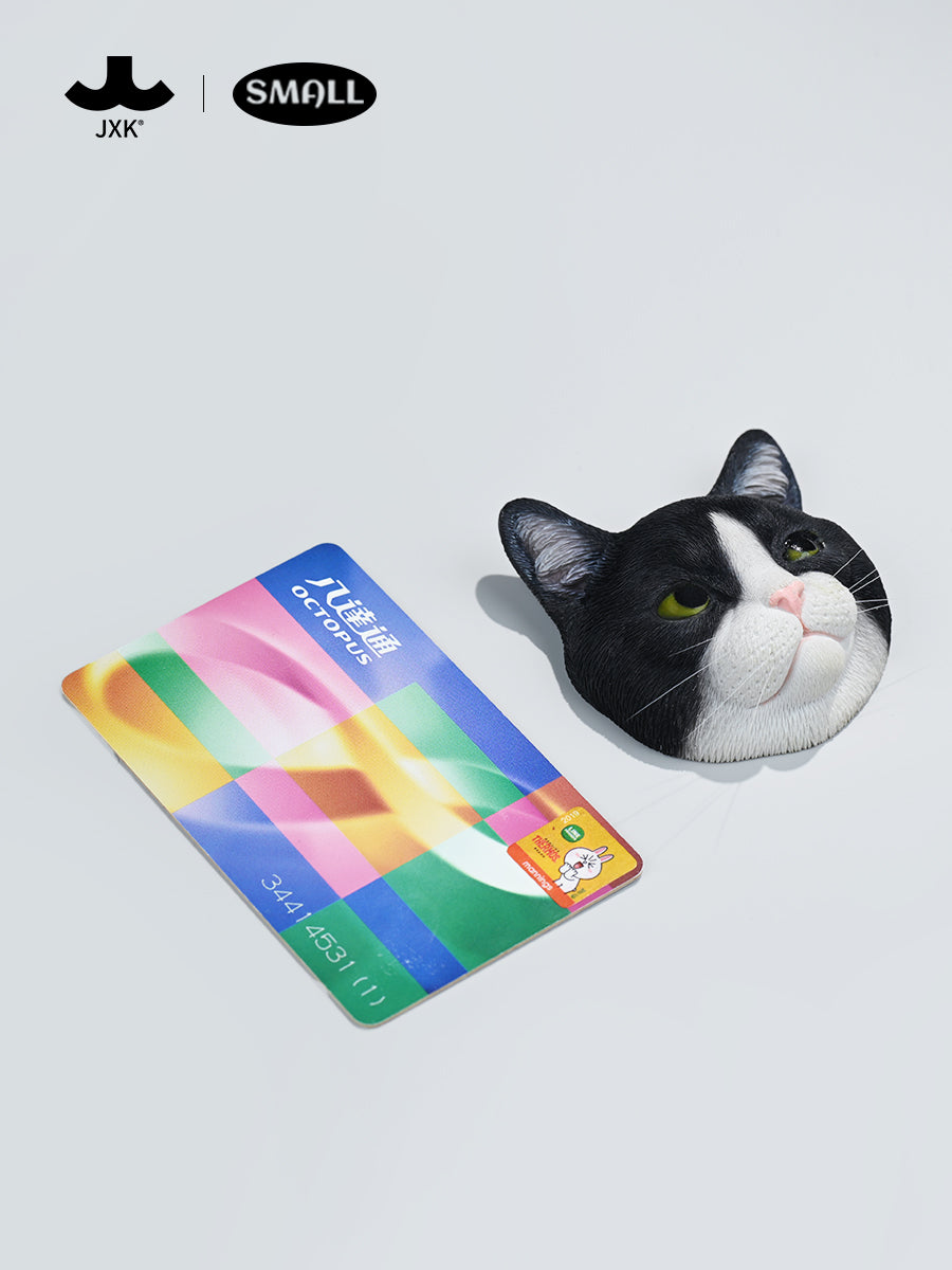 JS2309 Cat Figurine Cat Statue Refrigerator Stickers from JXK Studio