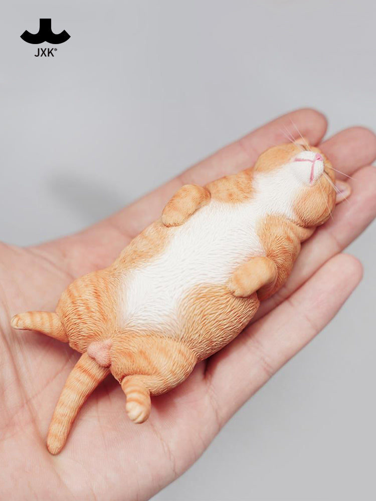 JXK170 Katzenfigur, Katzenstatue aus Kunstharz für die Bücherregaldekoration von JXK Studio