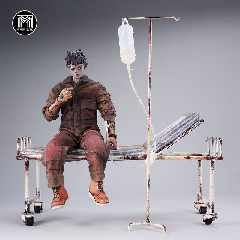 M2514 Pre-sale 1/6 Scale Abandoned Hospital Bed from JXK Studio