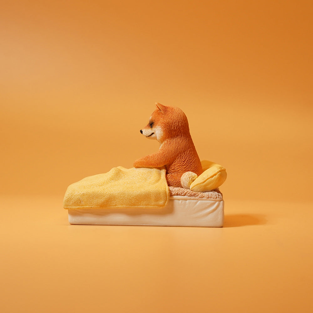 JS2200 Shiba Inu Resin Dog Decor Magnetic for Fridge Door from JXK Studio