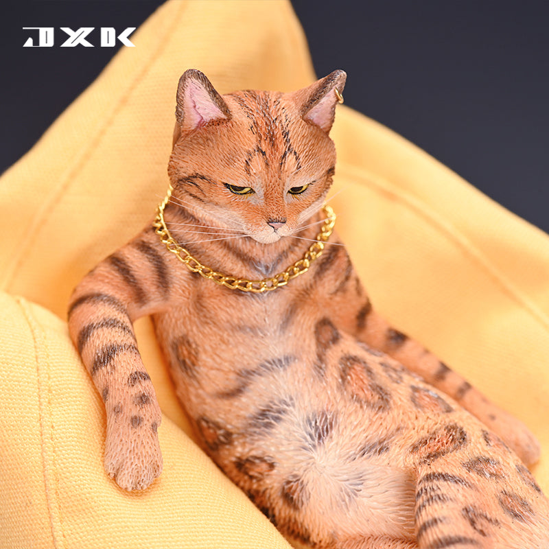 JXK107 Leopardenkatzenstatue zur Heimdekoration, Geschenke für Tierliebhaber von JXK Studio
