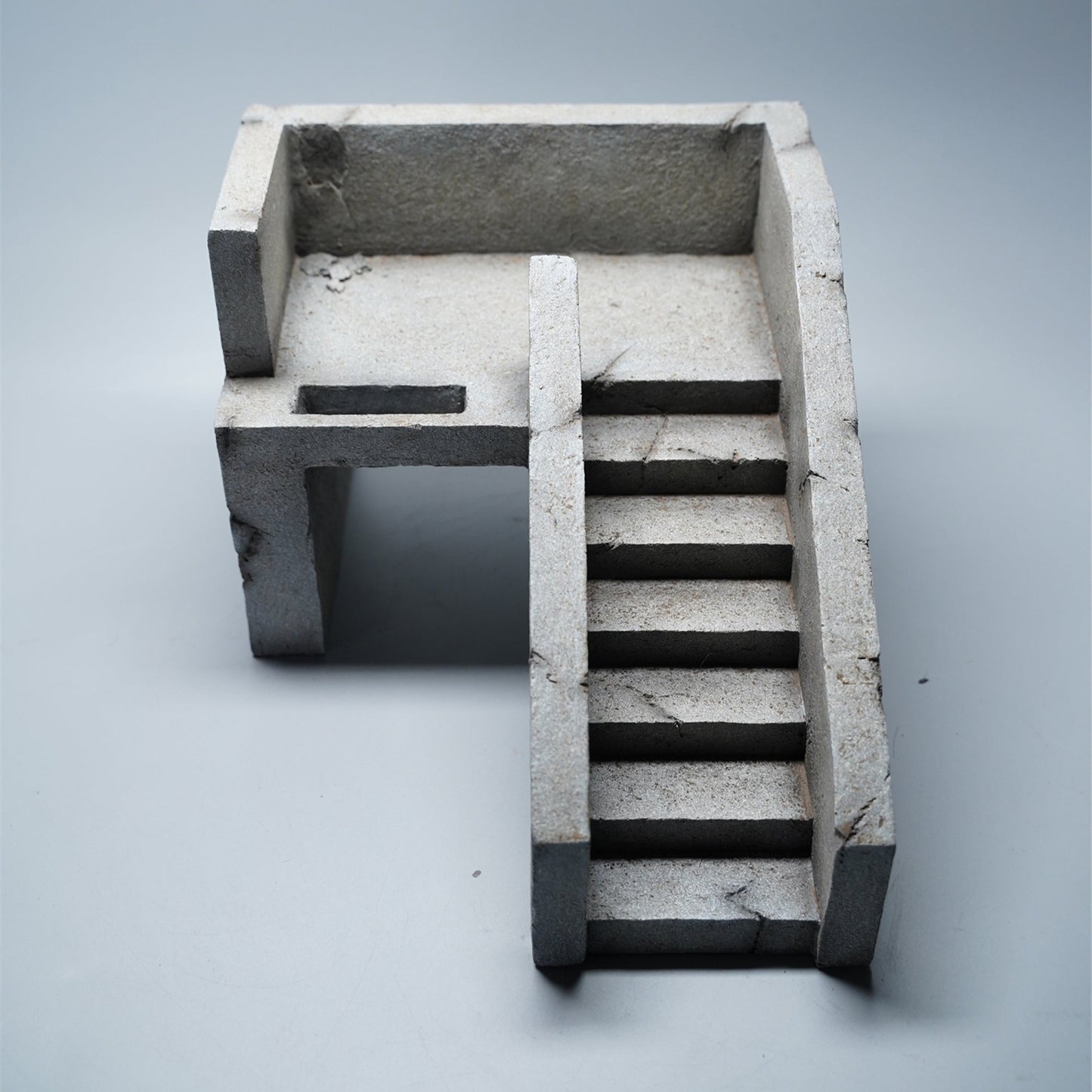 M2202 Double-layer corner staircase scene from JXK Studio
