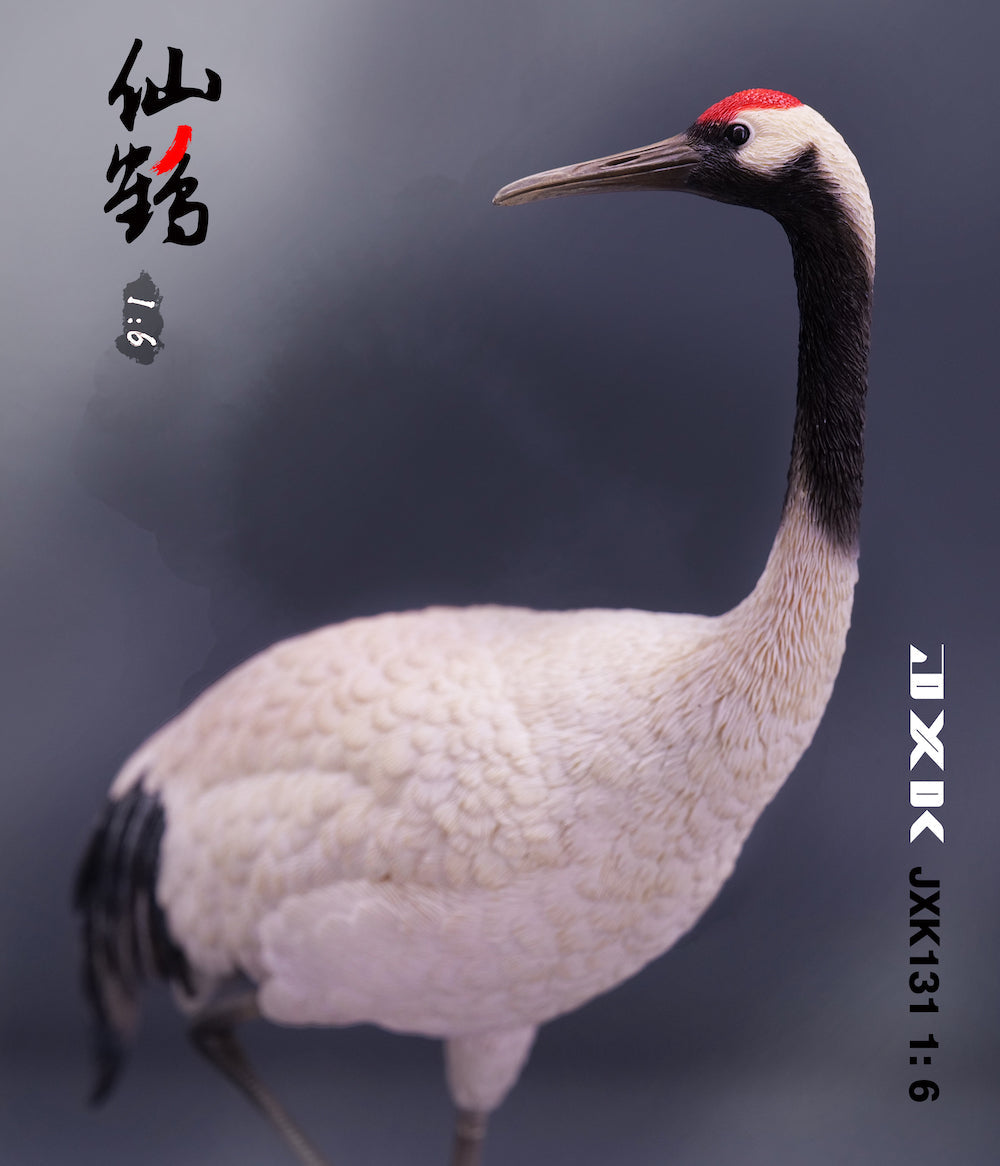 JXK131 Mandschurenkranich-Statue zur Heimdekoration, Geschenke für Tierliebhaber von JXK Studio