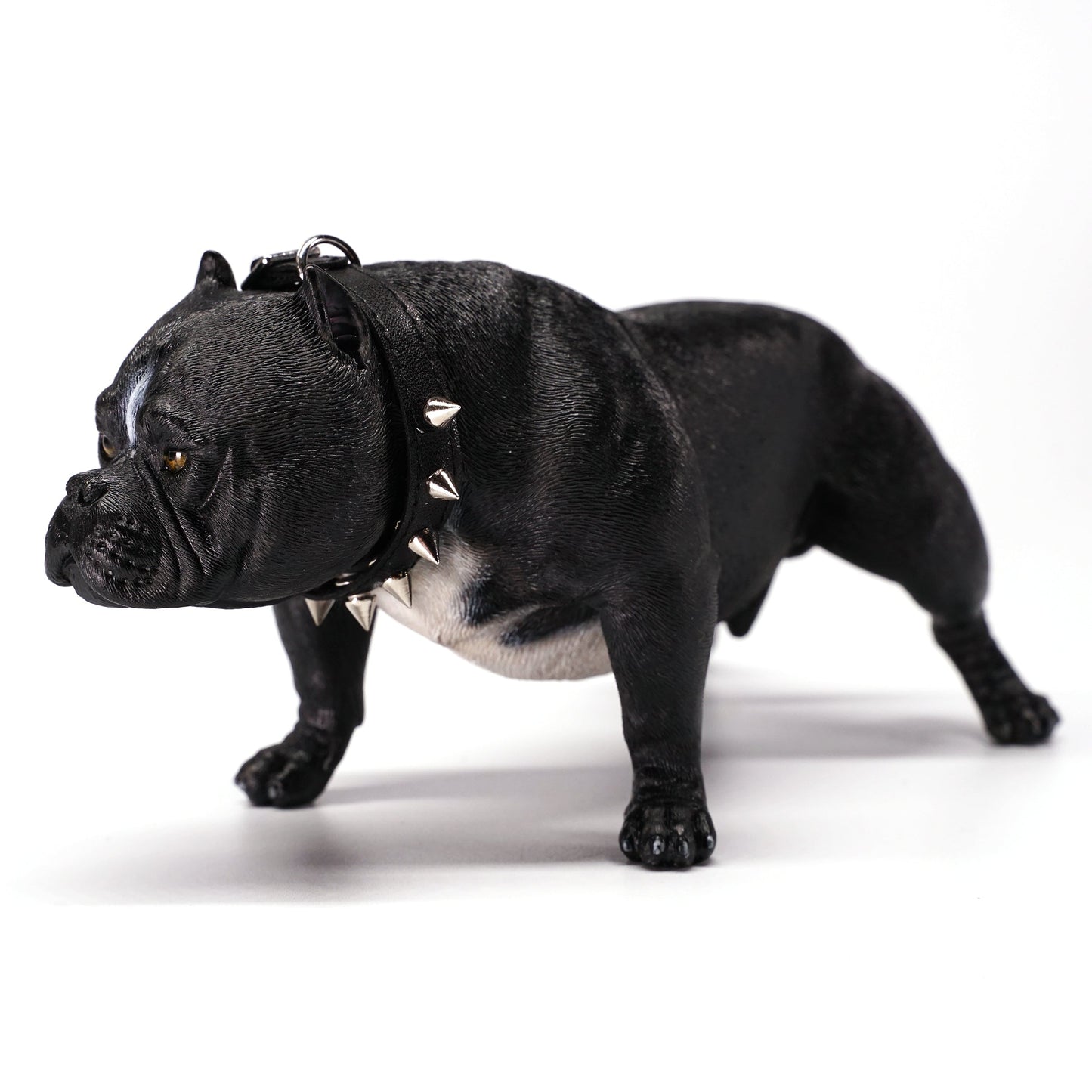 JXK034 American Bully Resin Dog Statue, Dog Figurine for Home Decor Gift for Dog Lovers from JXK Studio