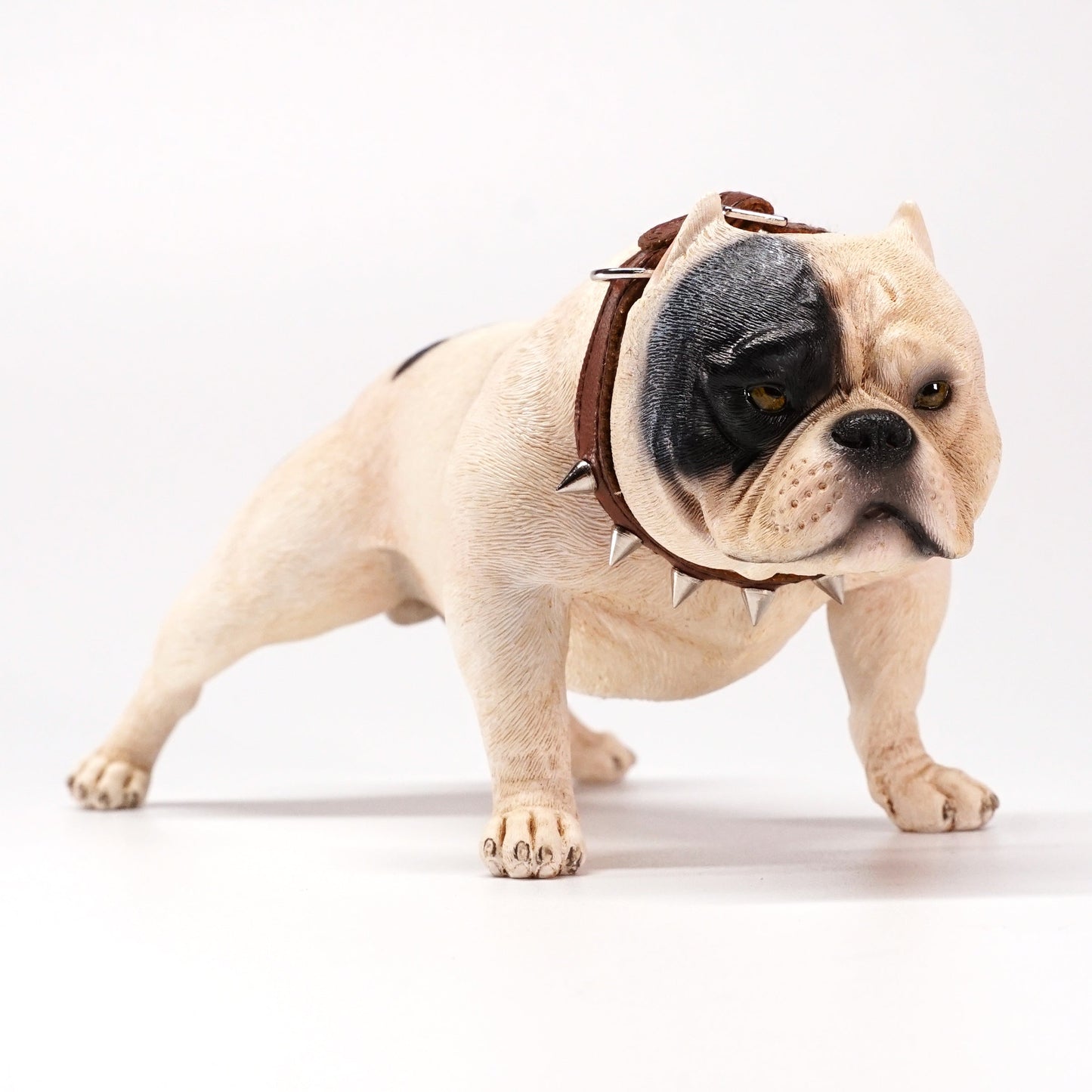 JXK034 American Bully Resin Dog Statue, Dog Figurine for Home Decor Gift for Dog Lovers from JXK Studio