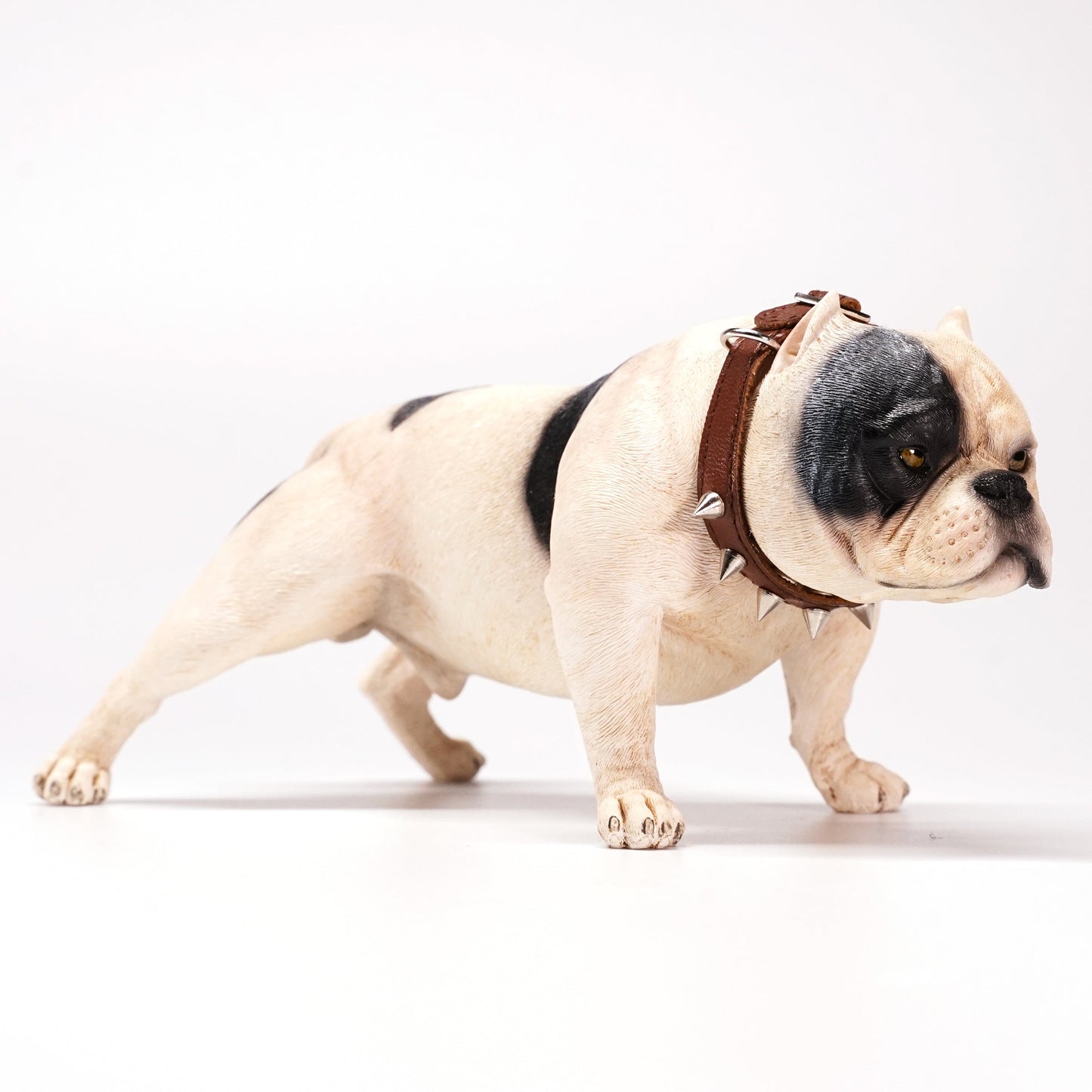 JXK034 American Bully Resin Dog Statue, Dog Figurine for Home Decor Gift for Dog Lovers from JXK Studio