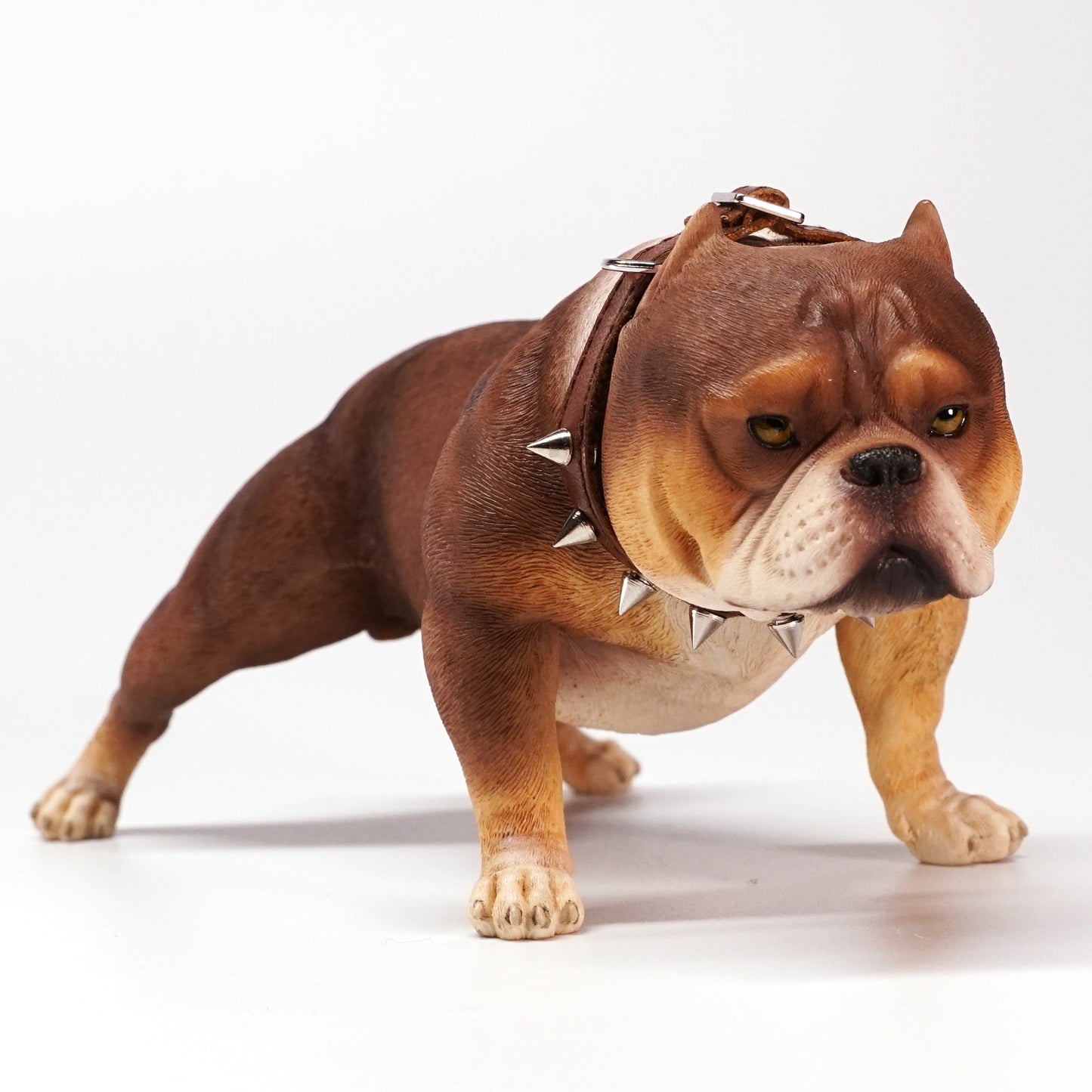 JXK034 American Bully Resin Dog Statue, Dog Figurine for Home Decor Gift for Dog Lovers from JXK Studio