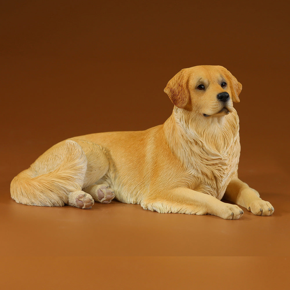 MRZ057 Golden Retriever dog statue from JXK Studio