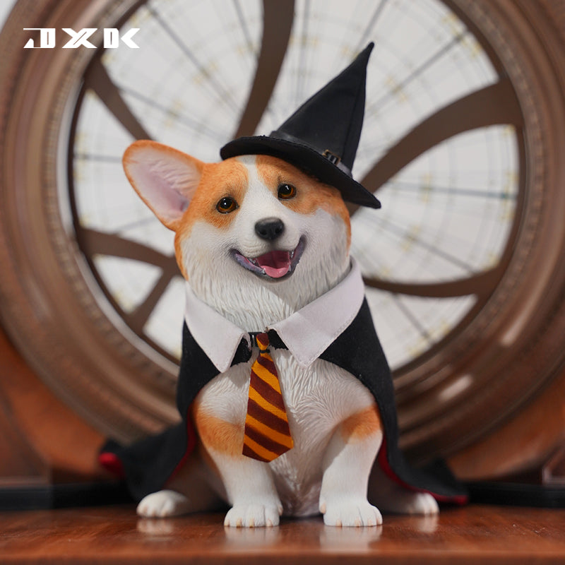 X32302 Corgi dog figurine dog statue for home decor from JXK Studio