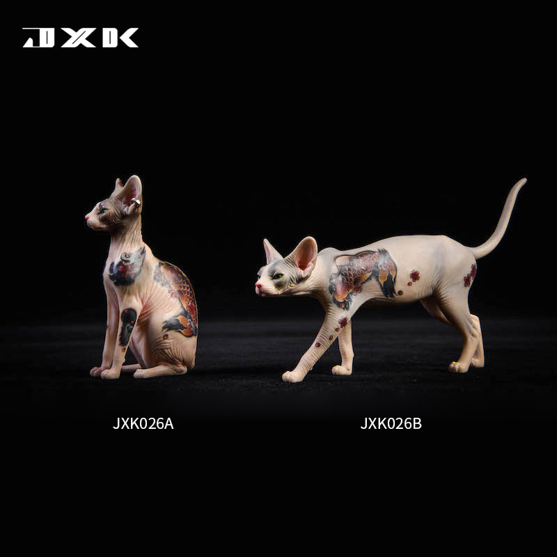 JXK026 Sphinx Cat Figurine Resin Cat Statue Home Decor for Cat Lovers Gifts for Cat Lovers from JXK Studio