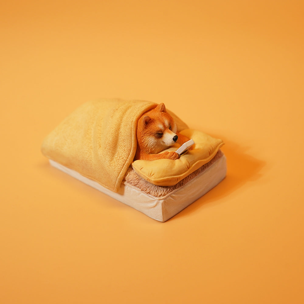 JS2200 Shiba Inu Resin Dog Decor Magnetic for Fridge Door from JXK Studio