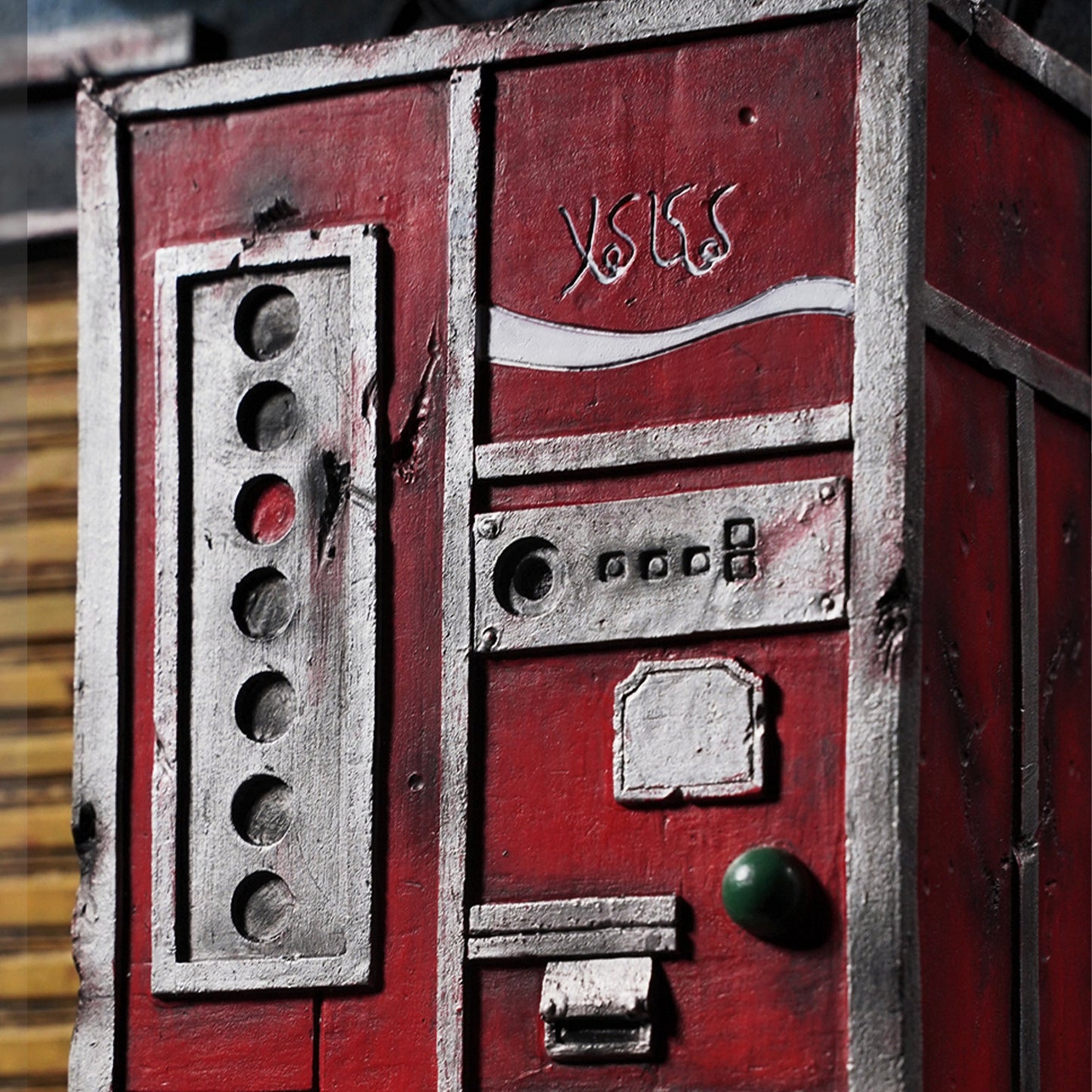 M2226 Scene of abandoned street store for figure from JXK Studio