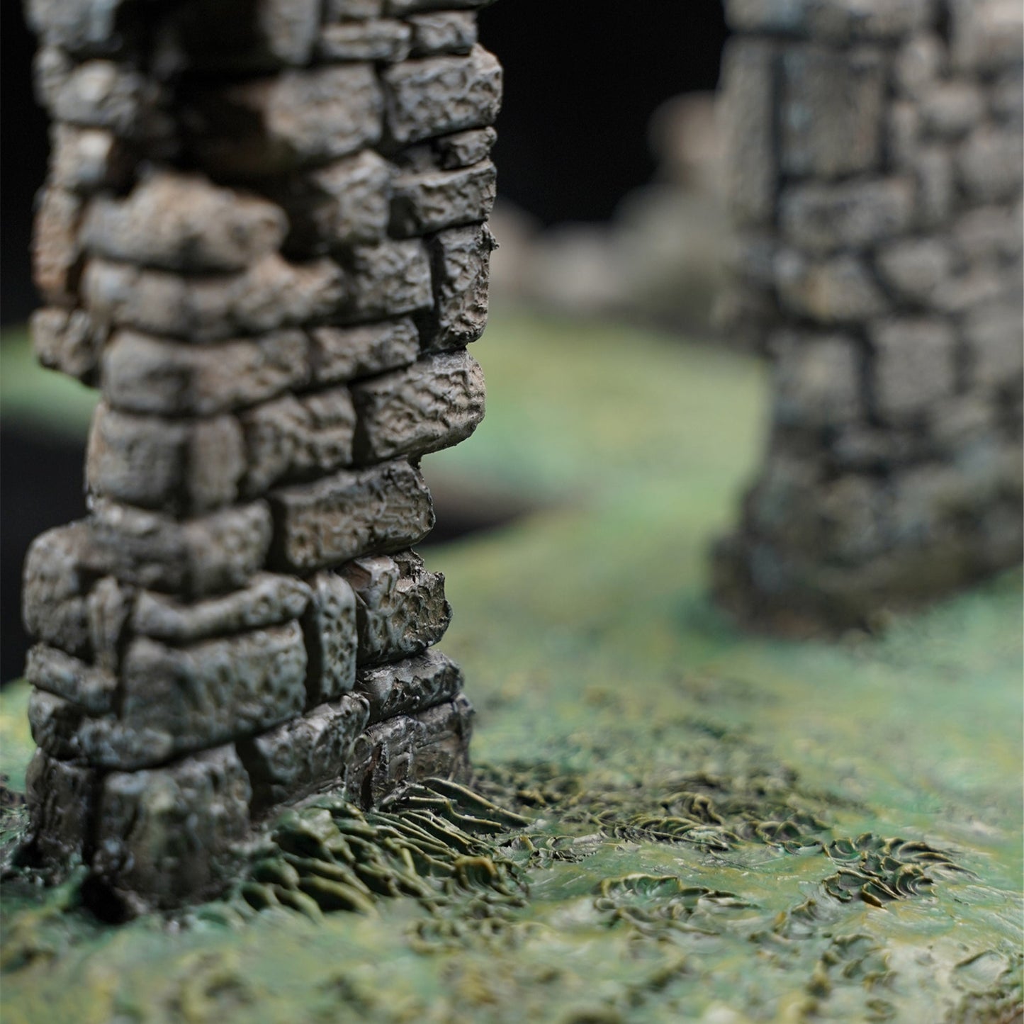 M2225 Scenes of medieval ruins for figure from JXK Studio