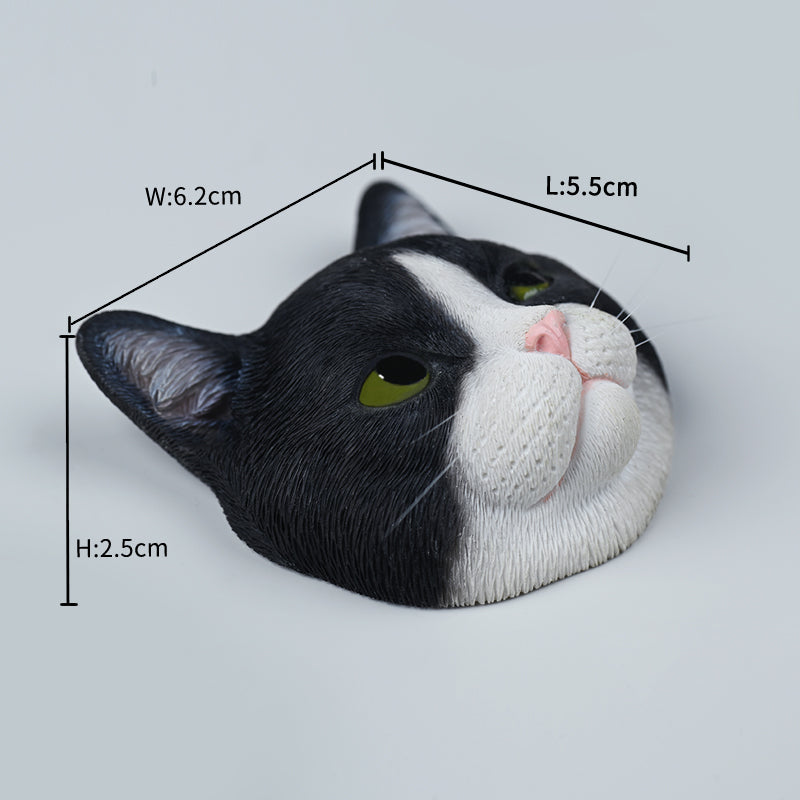 JS2309 Cat Figurine Cat Statue Refrigerator Stickers from JXK Studio