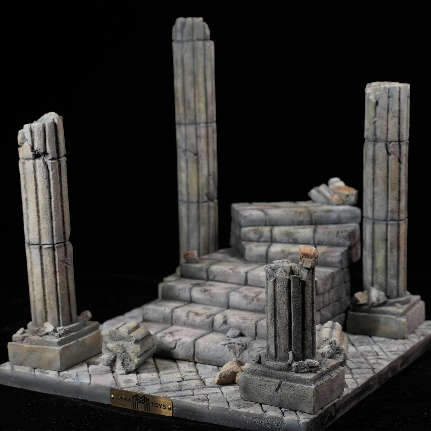 M2233 Diorama of ancient Greek ruins for action figure from JXK Studio
