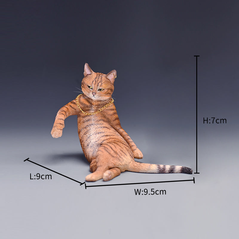 JXK107 Leopardenkatzenstatue zur Heimdekoration, Geschenke für Tierliebhaber von JXK Studio