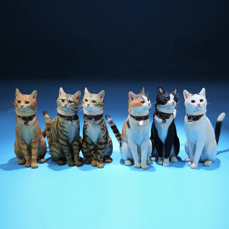 MRZ036 Chinese Cat statue from JXK Studio
