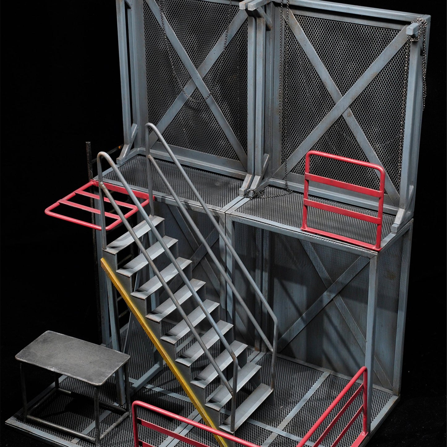 M2304 Iron sentinel station scale model for action figure from JXK Studio