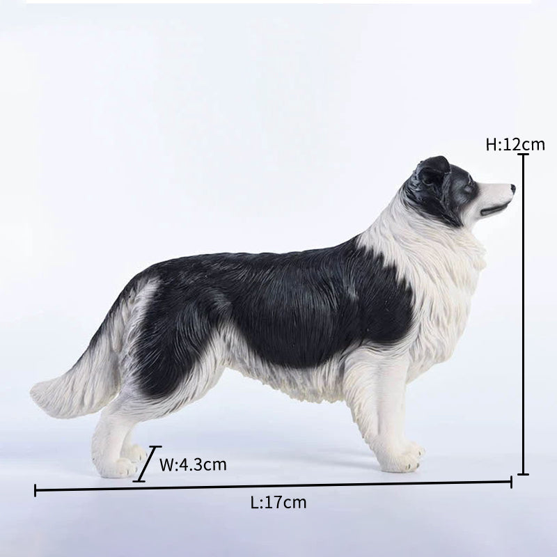 JXK006 Border collie dog figurine home decor for dog lovers from JXK Studio