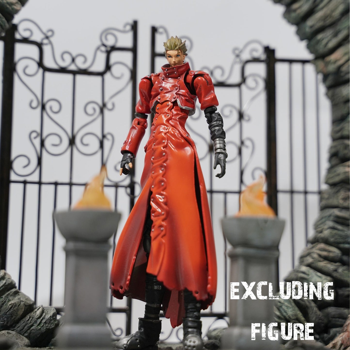 M2235 Magic gate scene for action figure can be lighted from JXK Studio