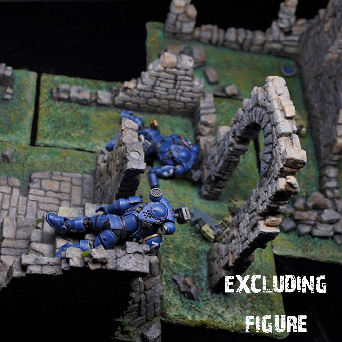M2308 Scenes of medieval ruins for figure from JXK Studio