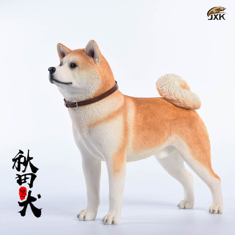 JXK007 Akita dog figurine dog statue for home decor gift for dog lovers from JXK Studio