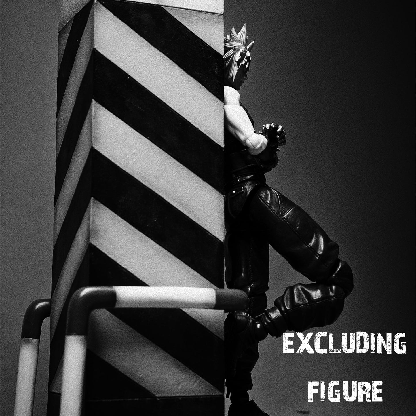 M2222 1/12 Individual parking pillar scene for figure from JXK Studio