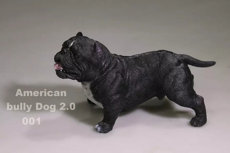 MRZ America bully dog statue dog figurine from JXK Studio