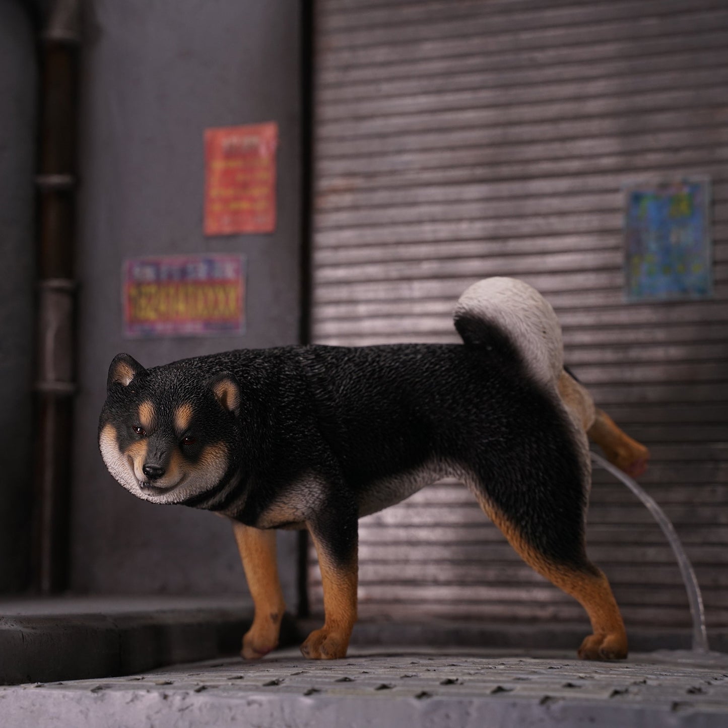 JXK054 Shiba Inu Resin Dog Statue, Home Decor Dog Figurine for Dog Lovers JXK Studio
