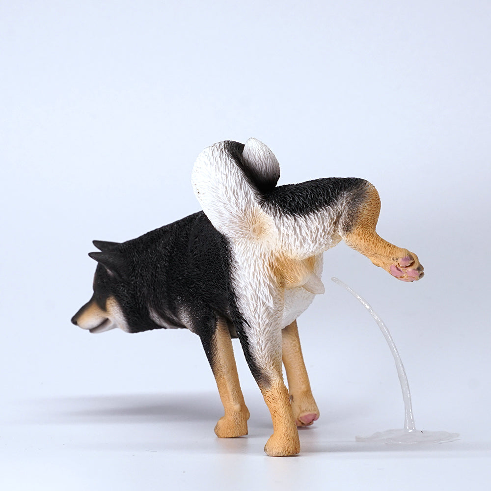 JXK054 Shiba Inu Resin Dog Statue, Home Decor Dog Figurine for Dog Lovers JXK Studio