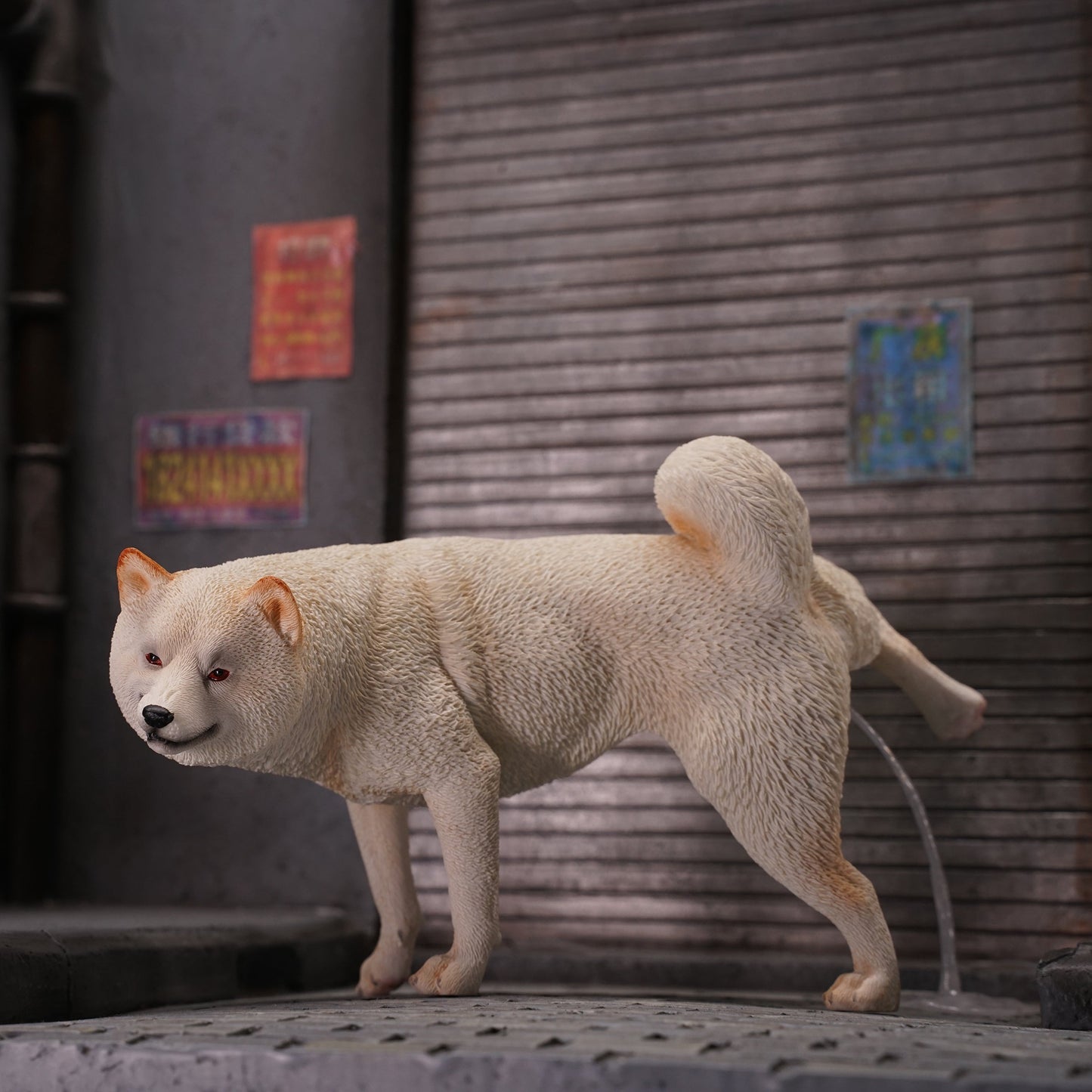 JXK054 Shiba Inu Resin Dog Statue, Home Decor Dog Figurine for Dog Lovers JXK Studio