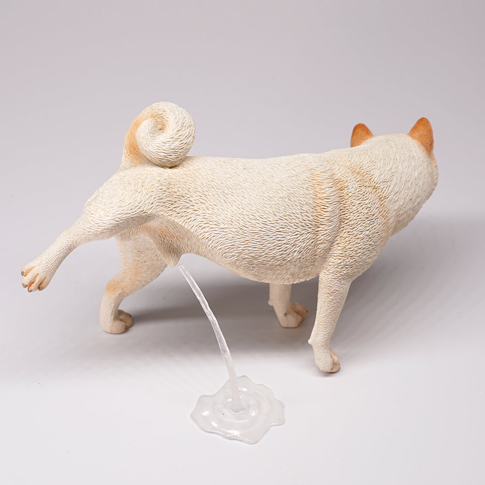 JXK054 Shiba Inu Resin Dog Statue, Home Decor Dog Figurine for Dog Lovers JXK Studio