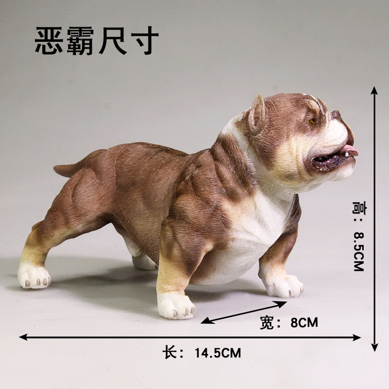 JXK Studio の MRZ America いじめっ子犬の像 犬の置物