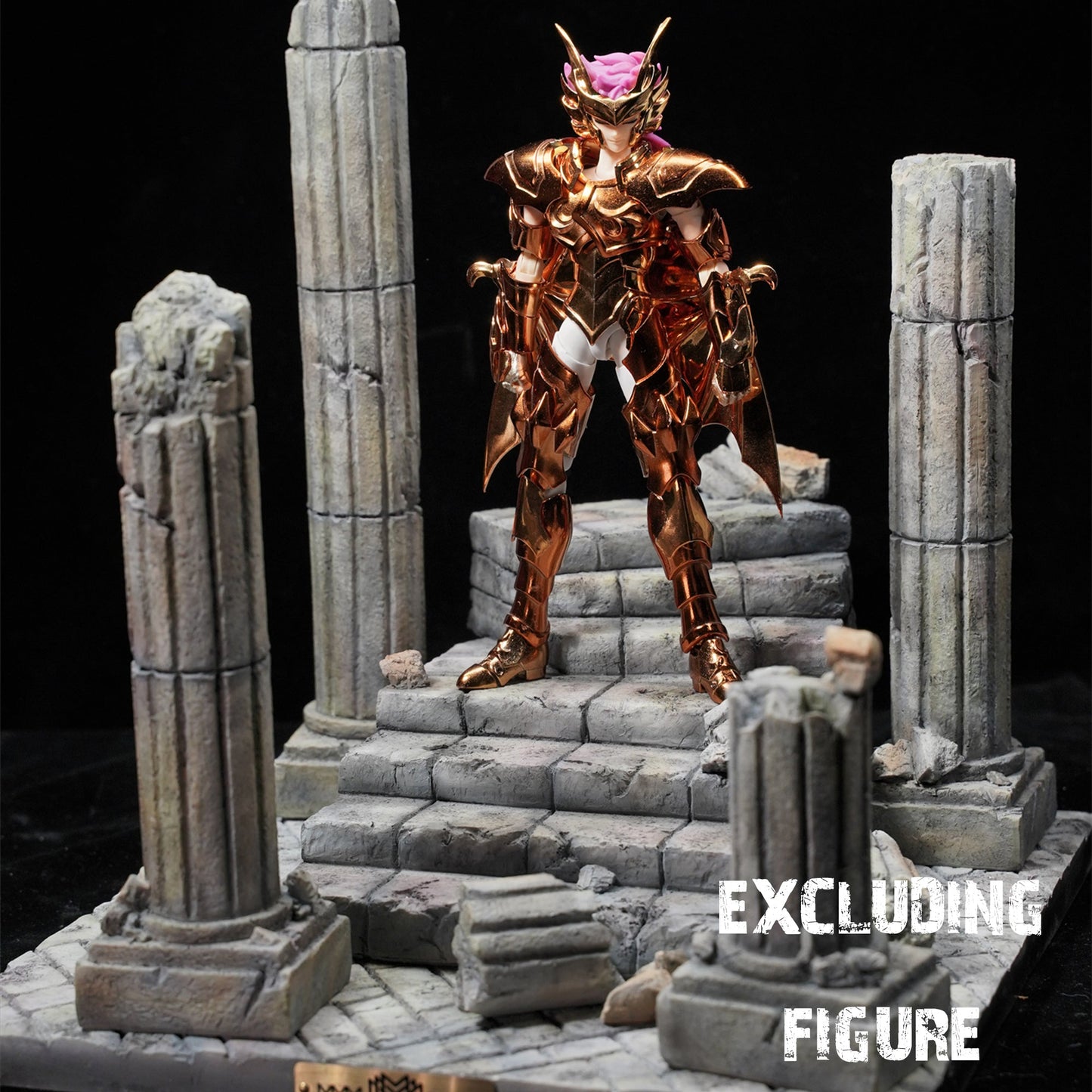 M2233 Diorama of ancient Greek ruins for action figure from JXK Studio