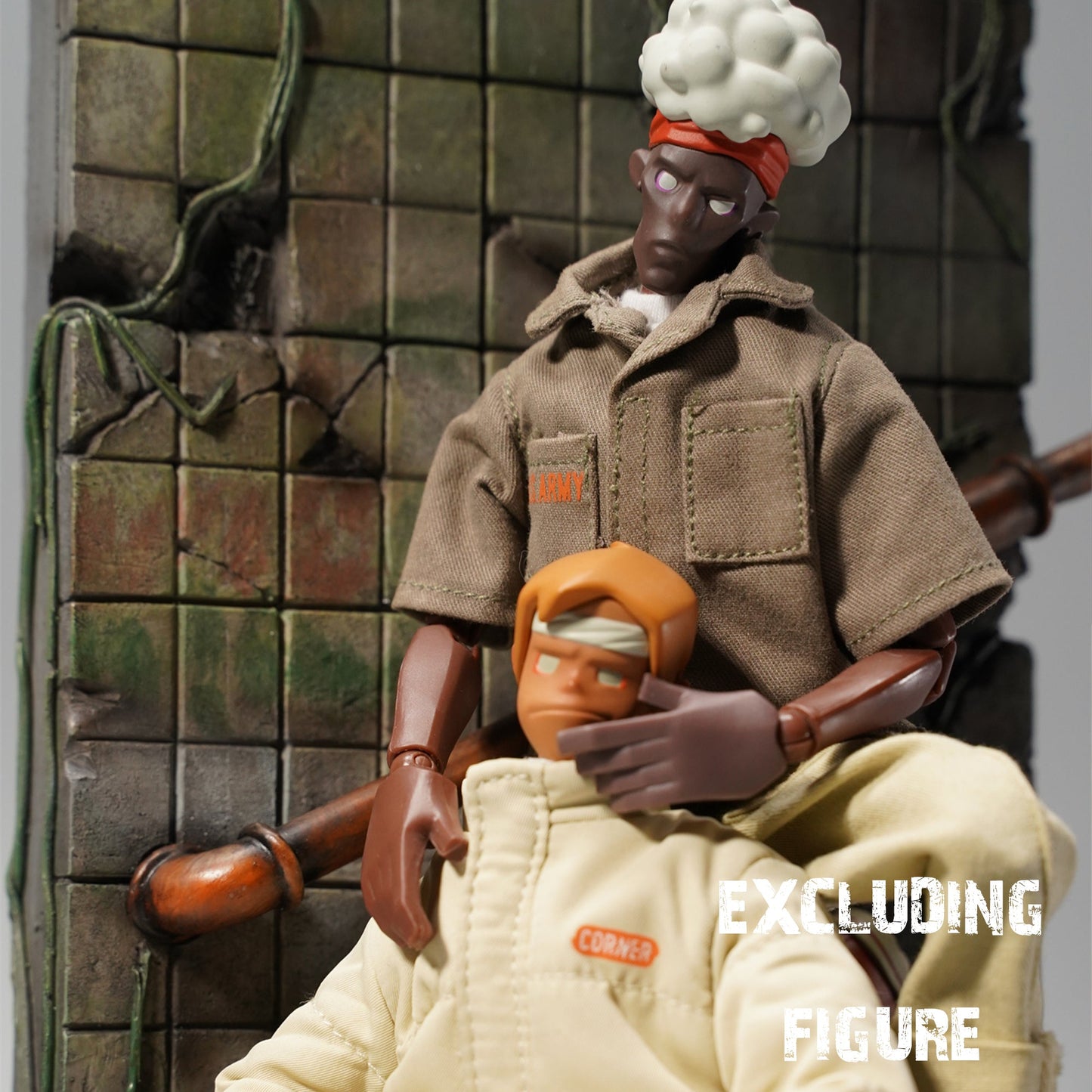 M2206 Stairs in the mine diorama for figure from JXK Studio