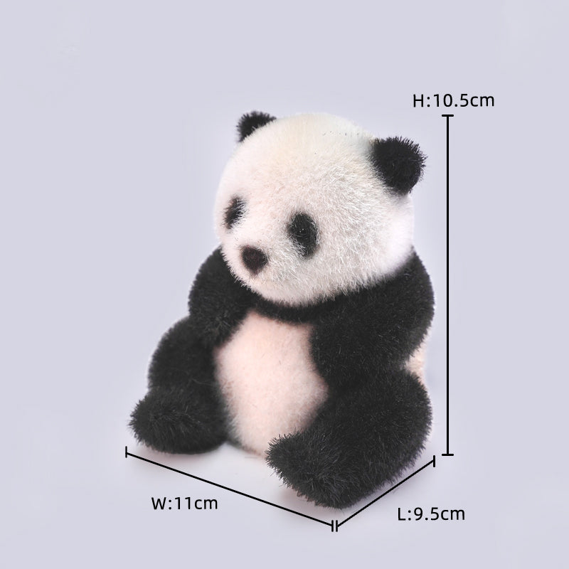 JXK177 Resin Panda Statue Gift for Animal Lovers from JXK Studio