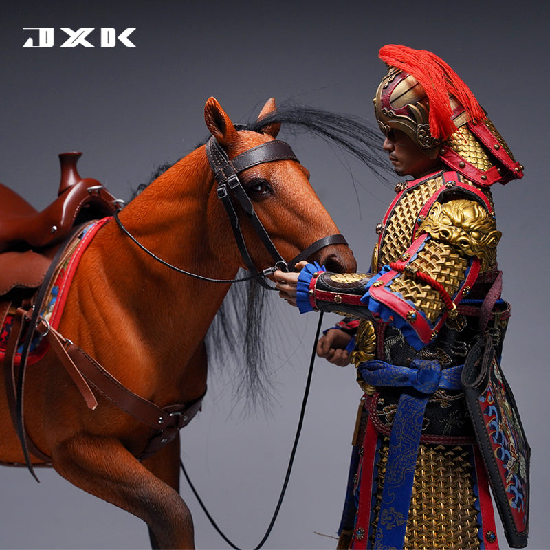 JXK165 Mongolian Horse Statue Horse Figurine for Home Decor from JXK Studio
