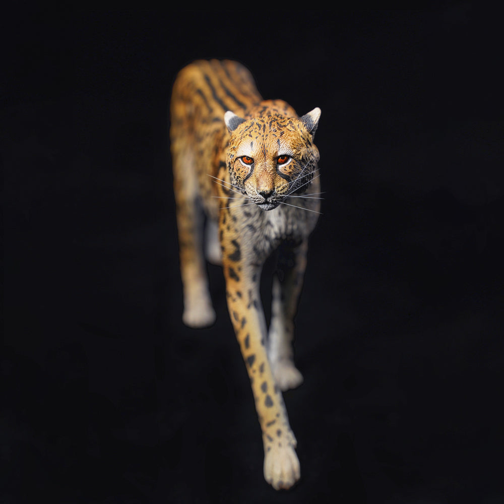 JXK116 Hunting Leopard Decorations, Leopard Statues for Animal Lovers from JXK Studio