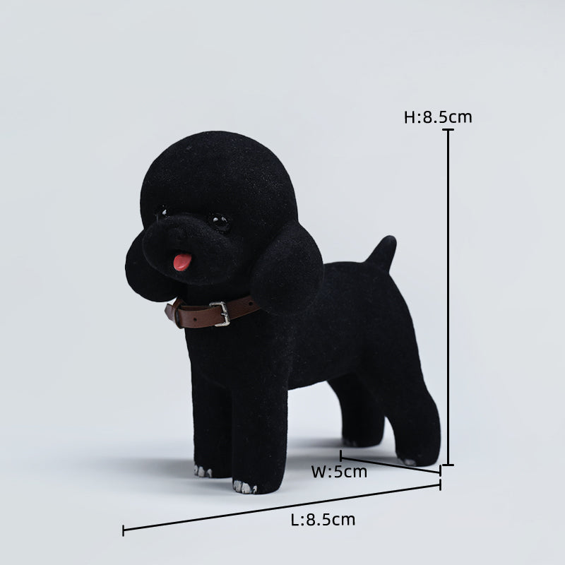 JXK204 Poodle dog figurine dog statue decor for dog lovers from JXK Studio