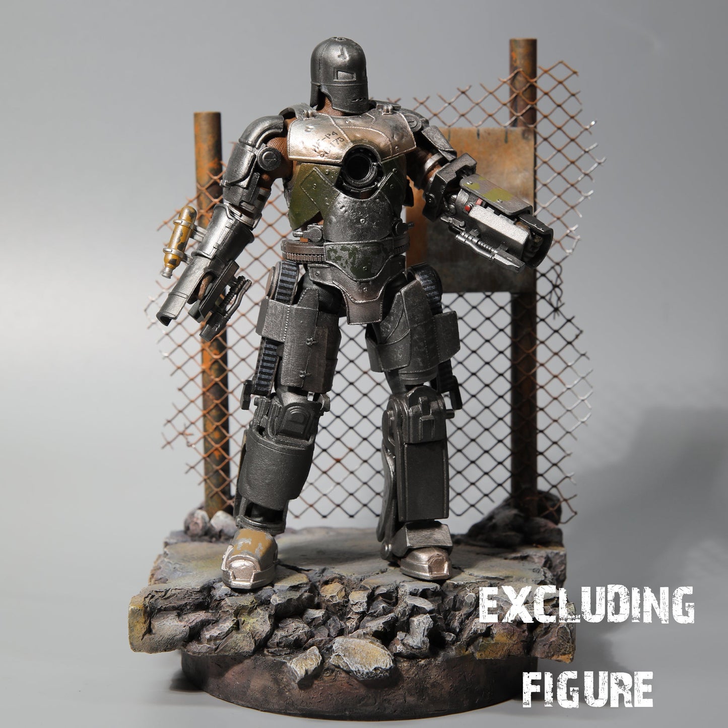 M2219 Waste ground protection net base for figure from JXK Studio