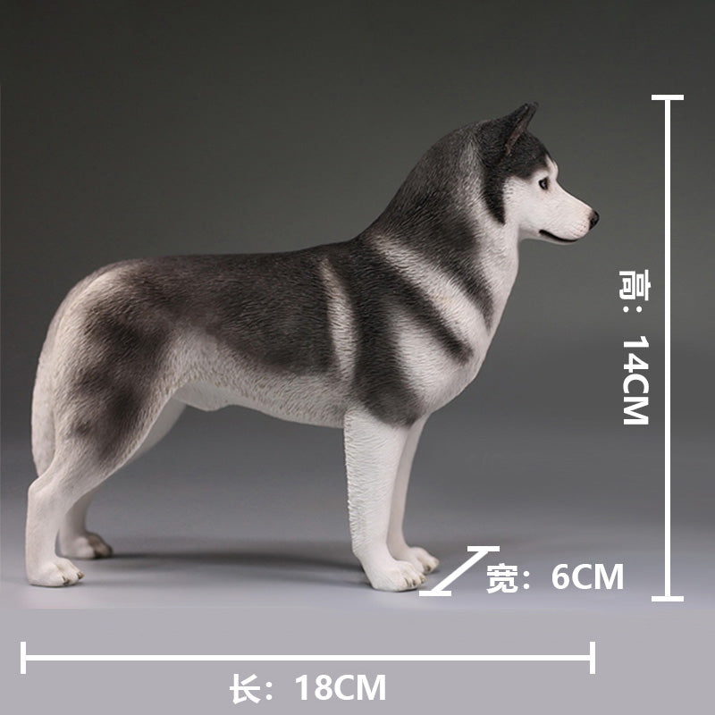 MRZ016 Husky dog figurine for dog lovers from JXK Studio