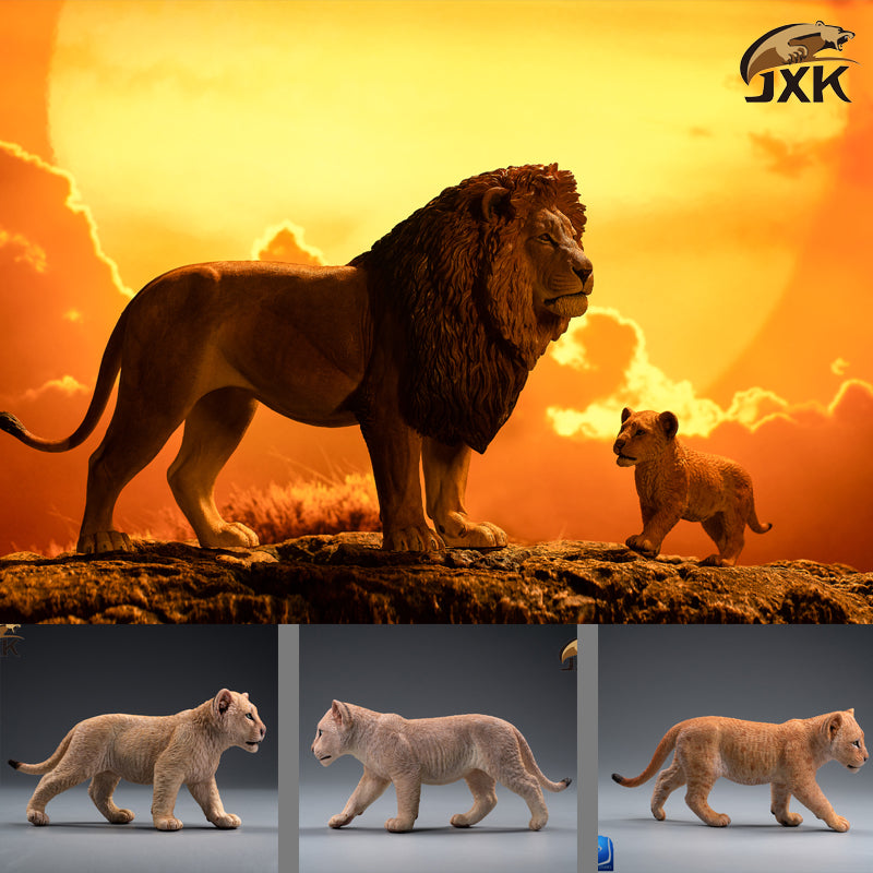 JXK024 Lion statue for home decor, gifts for Animal Lovers from JXK Studio