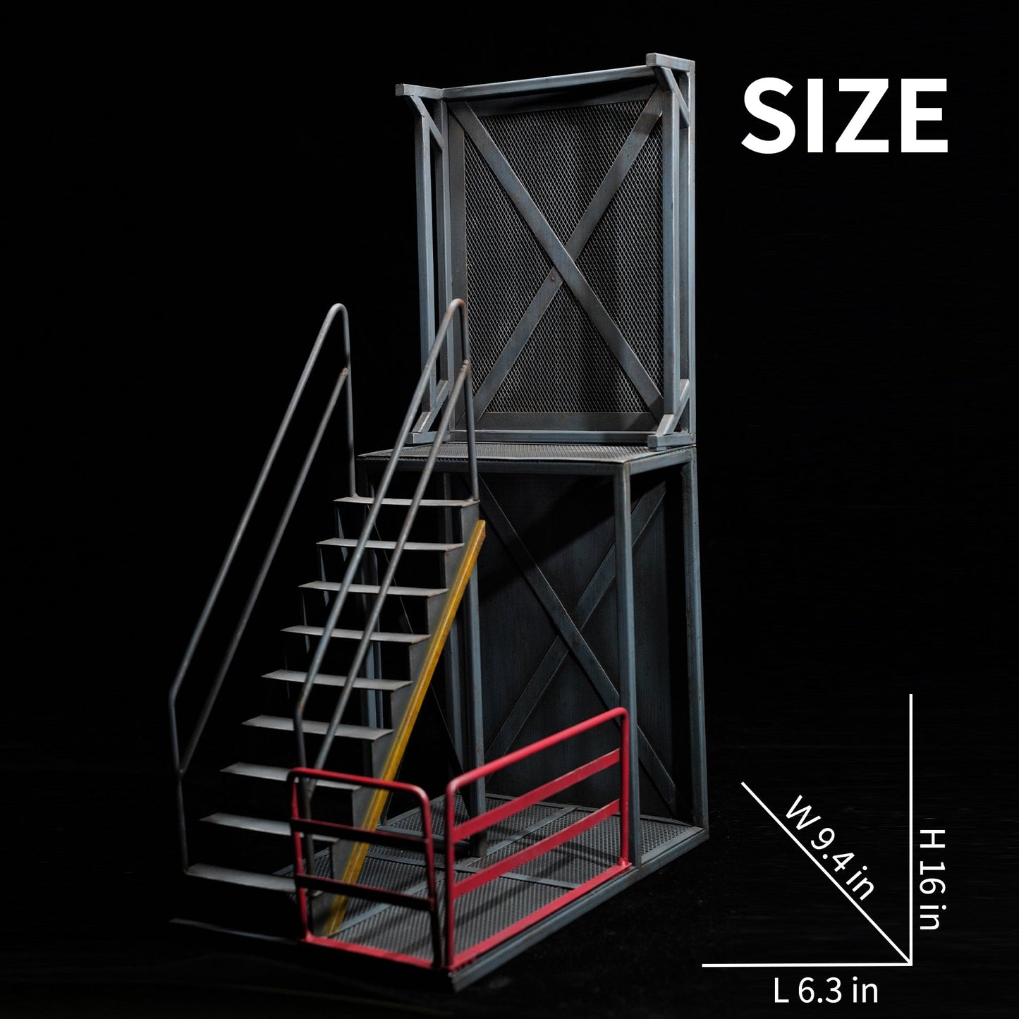 M2304 Iron sentinel station scale model for action figure from JXK Studio