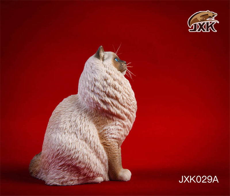 JXK029 Ragdoll Cat Figurine Resin Cat Statue Home Decor for Cat Lover Gifts for Cat Lovers from JXK Studio