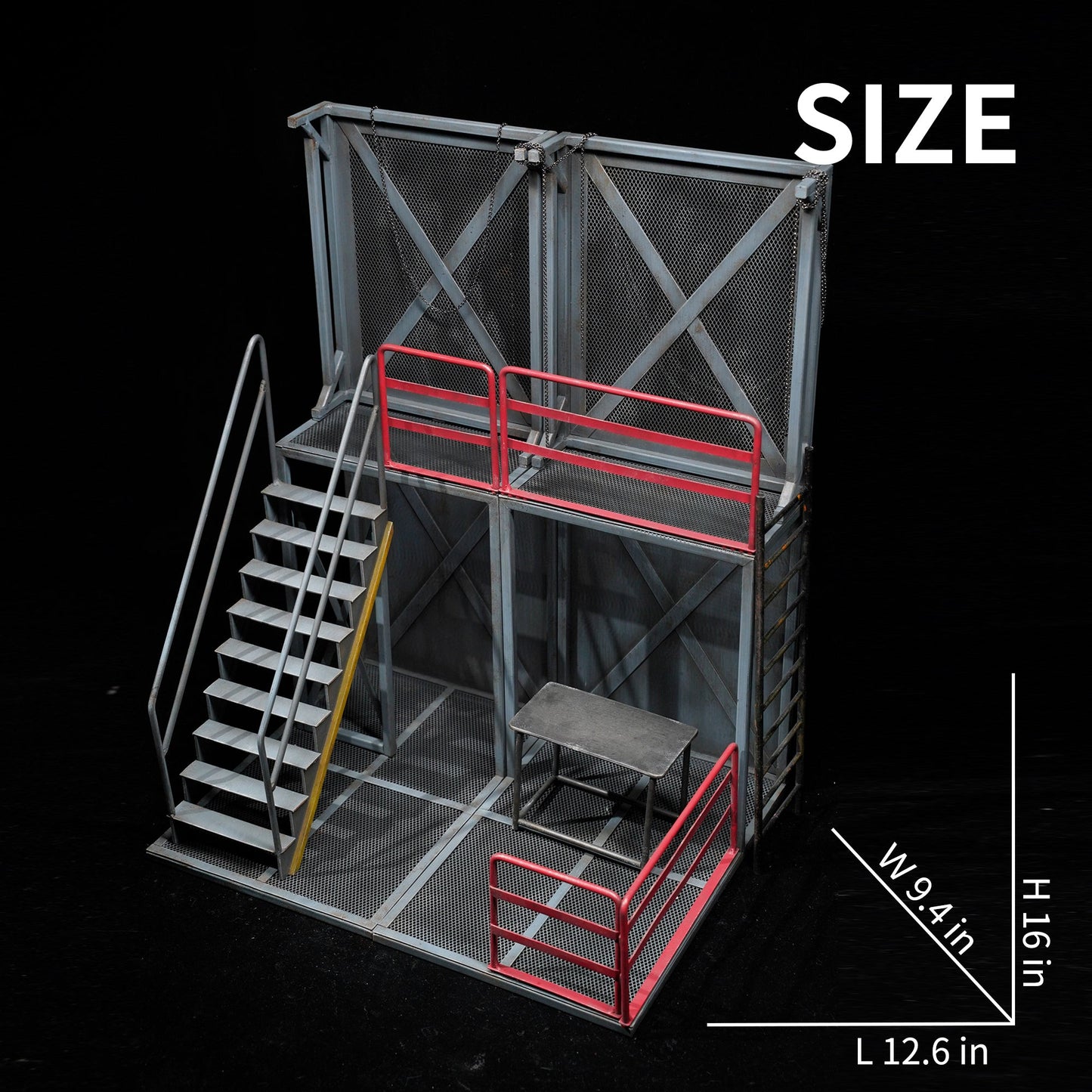 M2304 Iron sentinel station scale model for action figure from JXK Studio