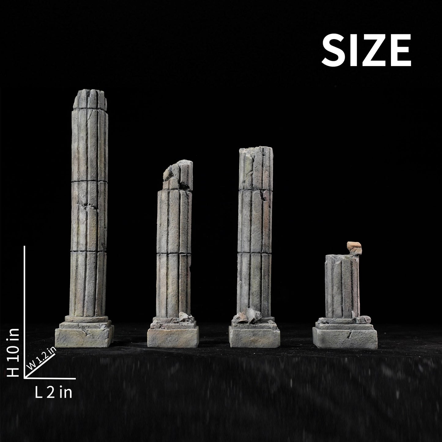 M2233 Diorama of ancient Greek ruins for action figure from JXK Studio