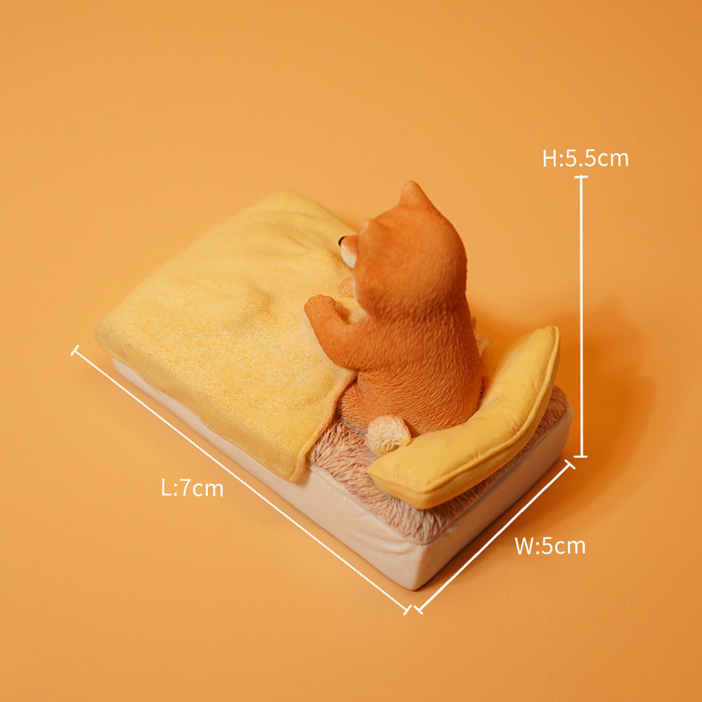 JS2200 Shiba Inu Resin Dog Decor Magnetic for Fridge Door from JXK Studio